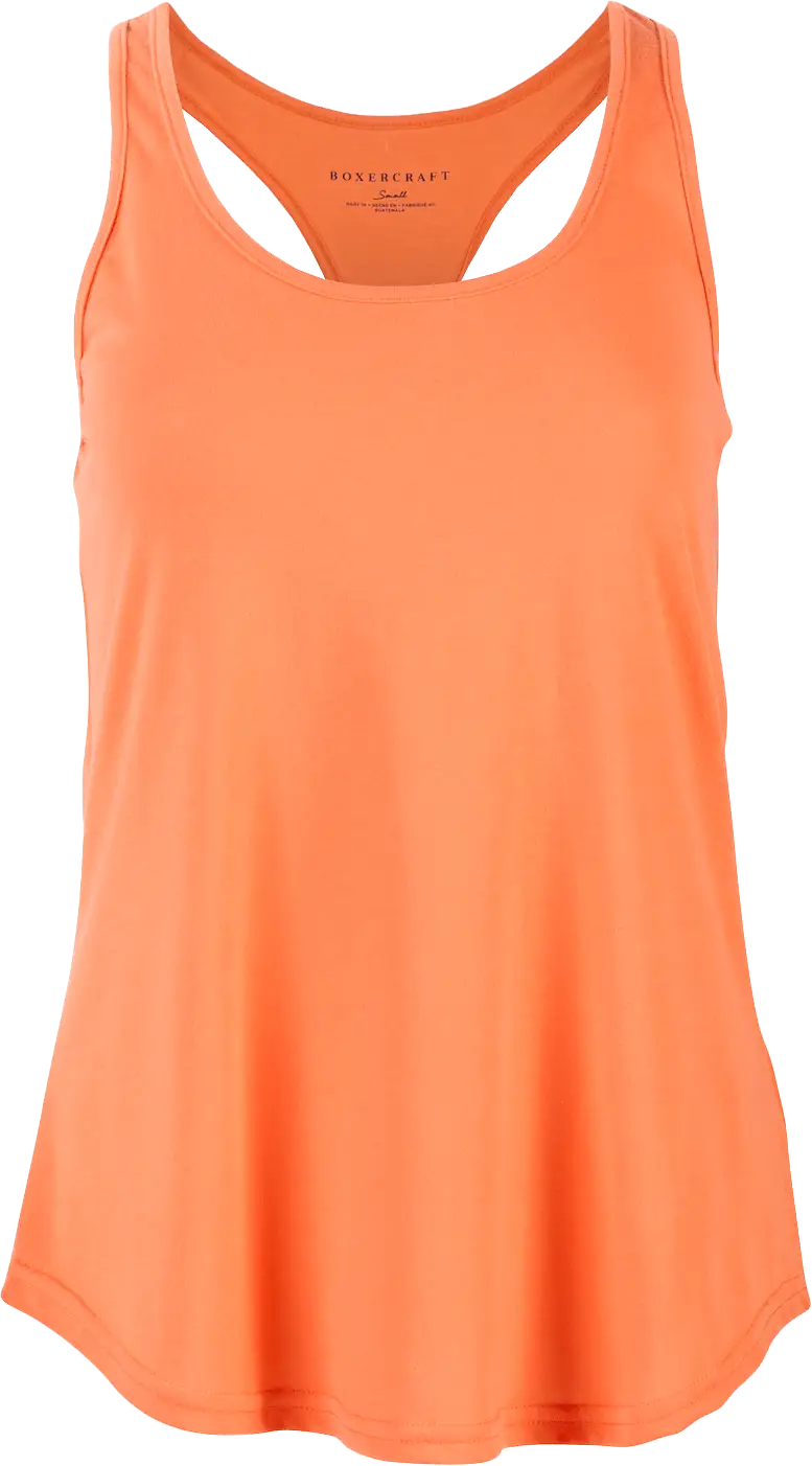 Boxercraft Bw2502 Essential Racerback Tank T90 - Mandarin