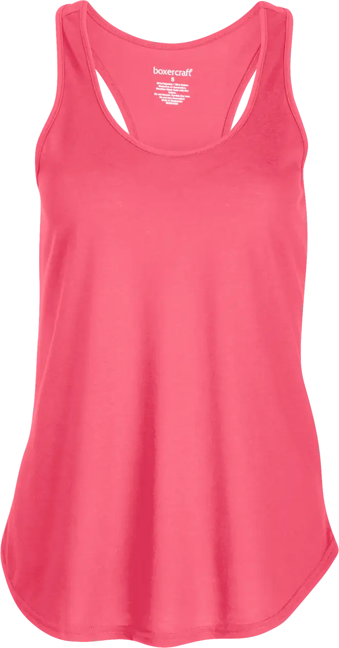 Boxercraft Bw2502 Essential Racerback Tank T90 - Paradise - Orange / Ladies Xs