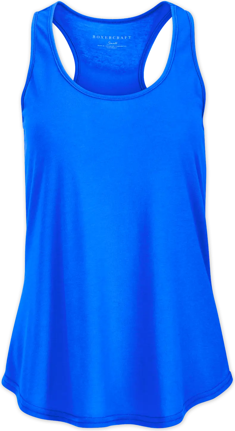 Boxercraft Bw2502 Essential Racerback Tank T90 - True Royal