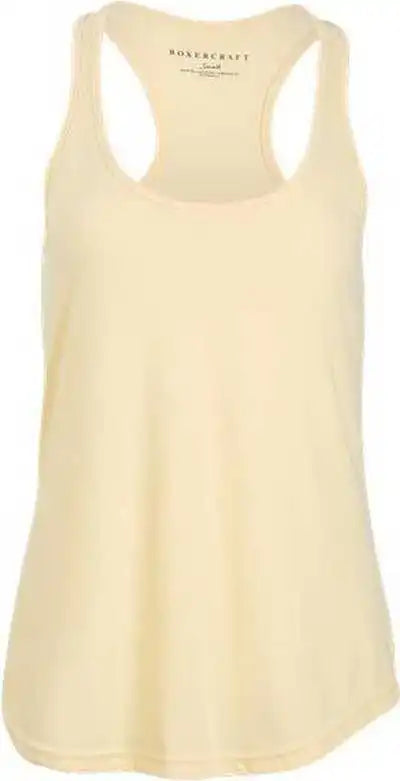 Boxercraft Bw2502 Women’s Essential Racerback Tank Top - Daffodil