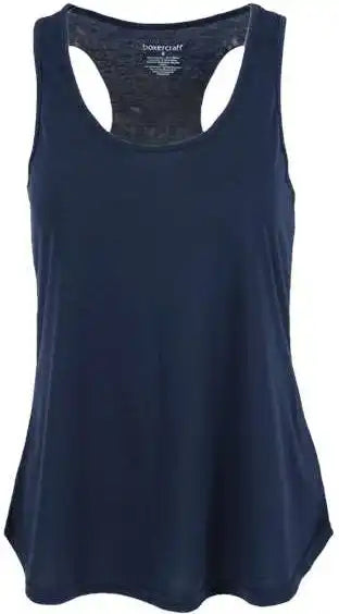 Boxercraft Bw2502 Women’s Essential Racerback Tank Top - Navy