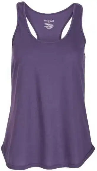 Boxercraft Bw2502 Women’s Essential Racerback Tank Top - Purple