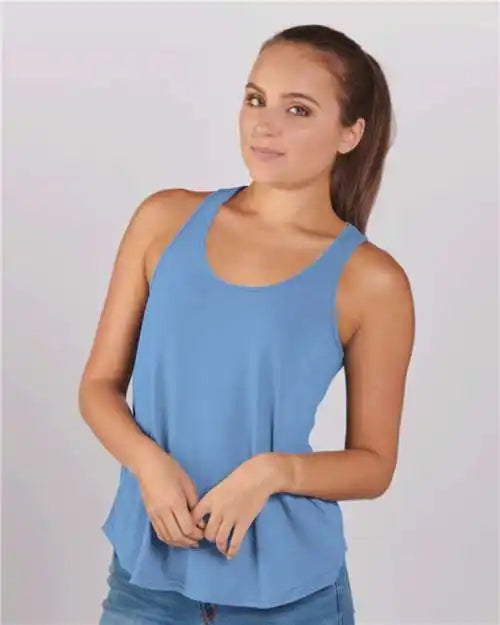 Boxercraft Bw2502 Women’s Essential Racerback Tank Top - Skye Blue