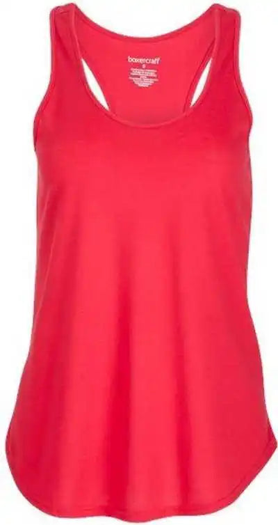 Boxercraft Bw2502 Women’s Essential Racerback Tank Top True Red