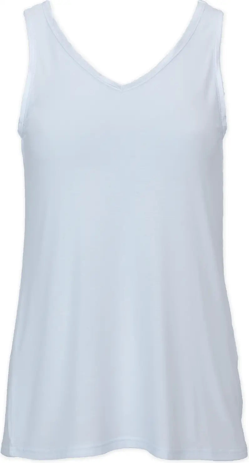 Boxercraft Bw2504 Women’s Bamboo V-neck Tank - Sky Blue