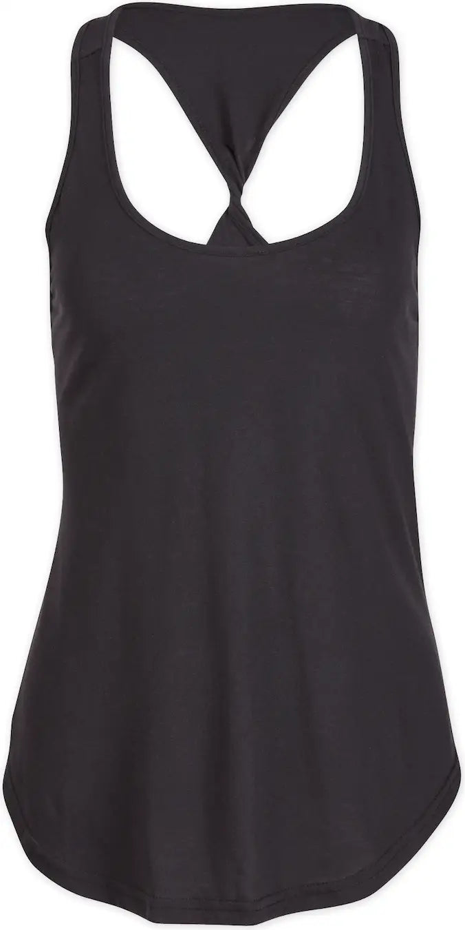 Boxercraft Bw2505 Lds Twistback Tank - Black - Ladies Xs