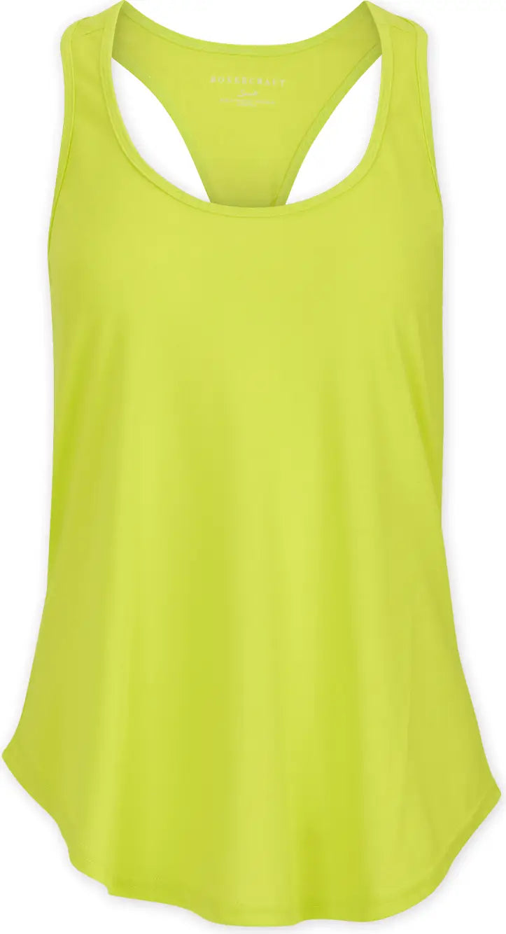 Boxercraft Bw2505 Lds Twistback Tank - Cyber Lime - Ladies Xs