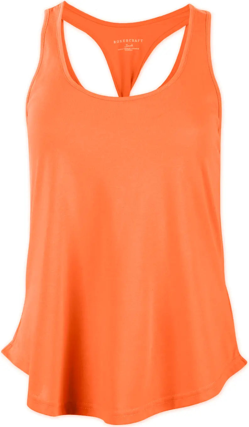 Boxercraft Bw2505 Lds Twistback Tank - Mandarin - Orange / Ladies Xs