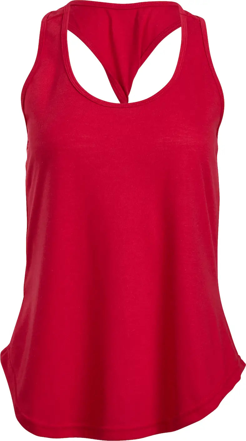Boxercraft Bw2505 Lds Twistback Tank - True Red - Ladies Xs