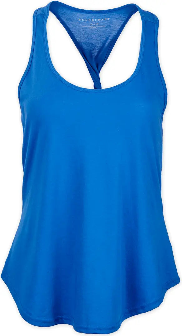 Boxercraft Bw2505 Lds Twistback Tank - True Royal - Ladies Xs