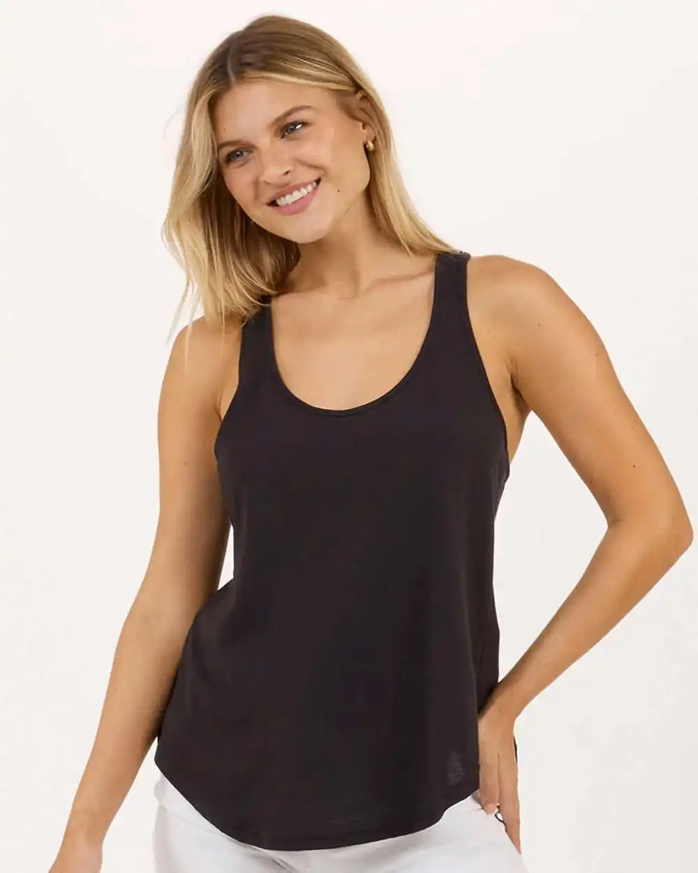 Boxercraft Bw2505 Women’s Twistback Tank Top - Black - Xs