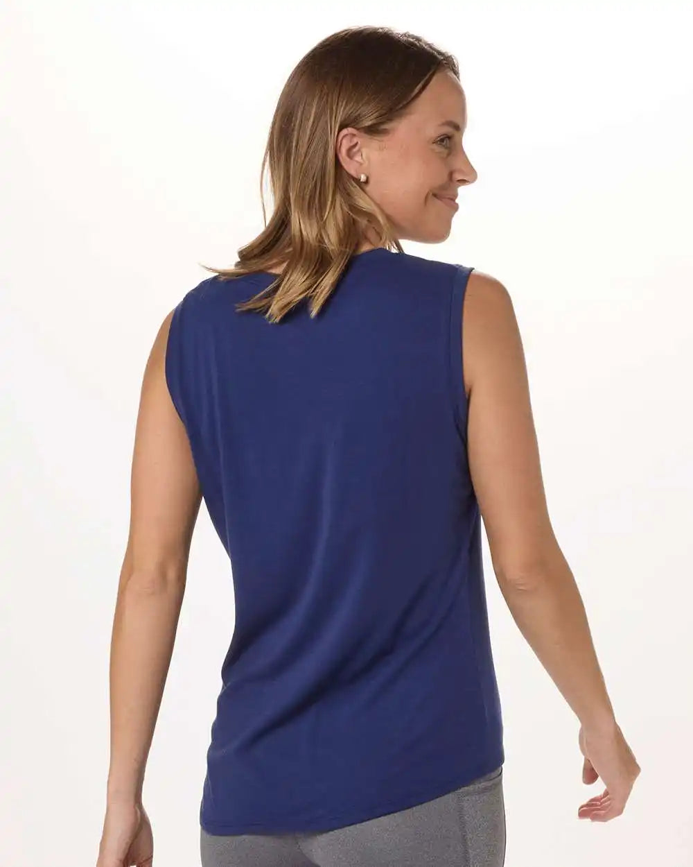 Boxercraft Bw2507 Women’s Knot Front T-shirt - Navy - 2xl