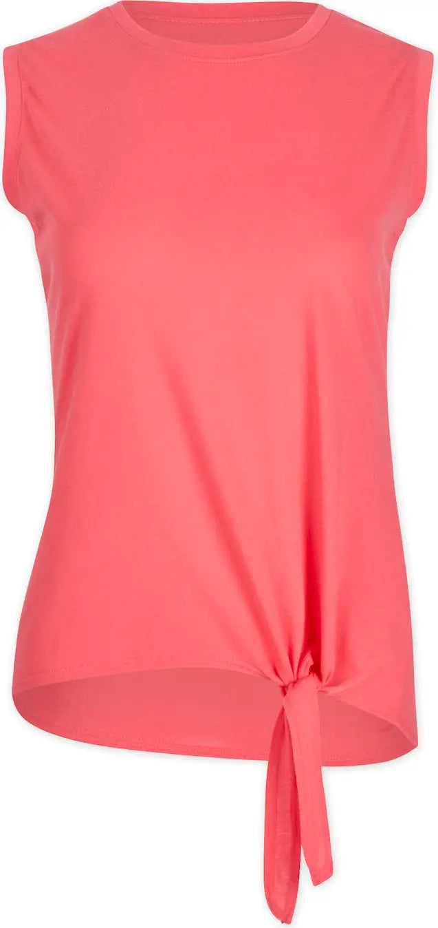 Boxercraft Bw2507 Women’s Knot Front Tee - Paradise - Orange / Ladies Xs