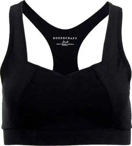 Boxercraft Bw2701 Women’s Sweetheart Sports Bra - Black