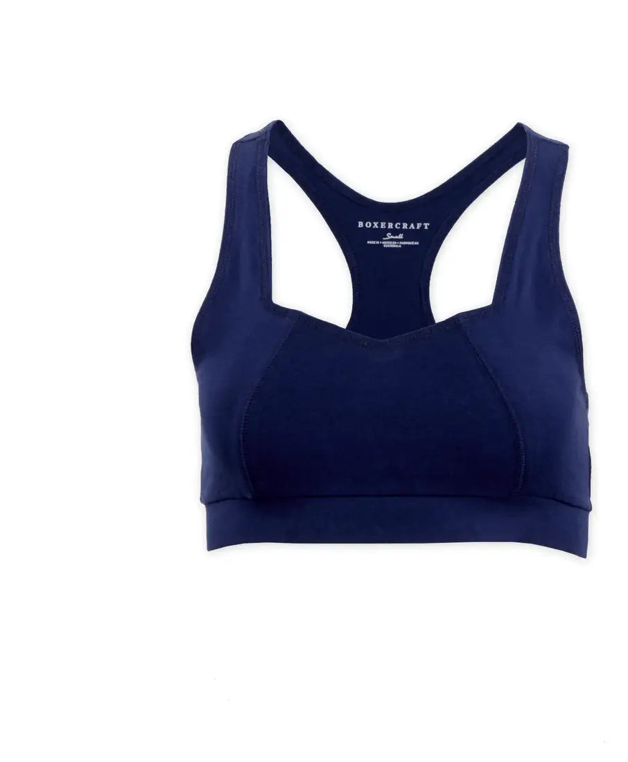 Boxercraft Bw2701 Women’s Sweetheart Sports Bra - Navy - Ladies Xs