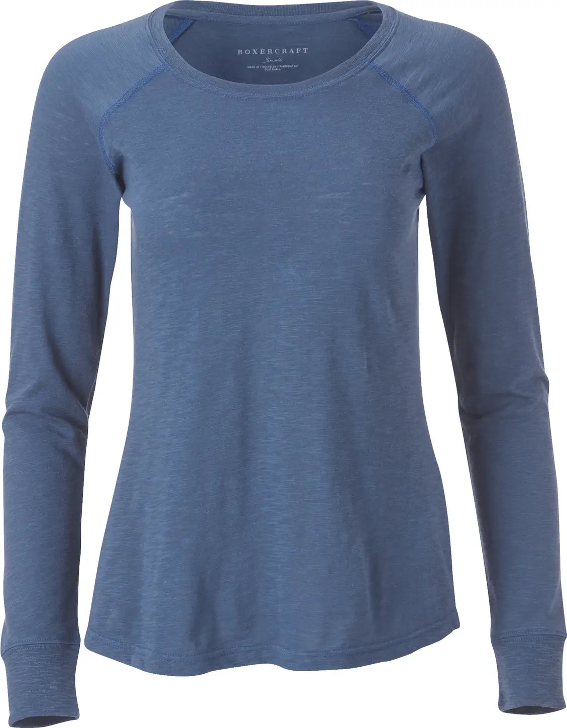 Boxercraft Bw3166 Women’s Payton Patch Tee - Indigo - Navy / Ladies Xs