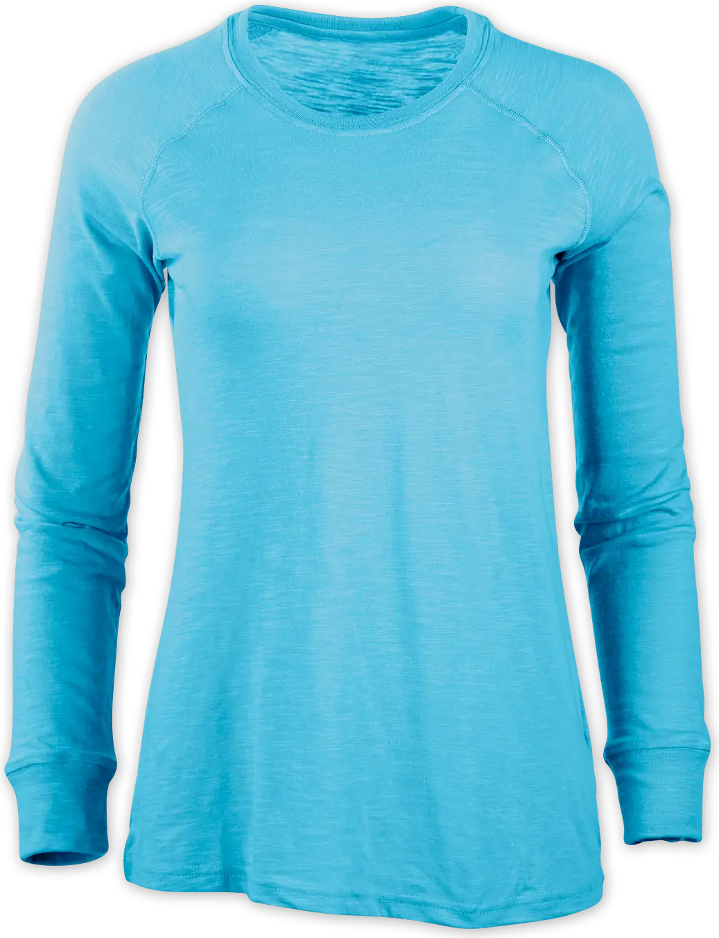 Boxercraft Bw3166 Women’s Payton Patch Tee - Pacific Blue - Columbia / Ladies Xs