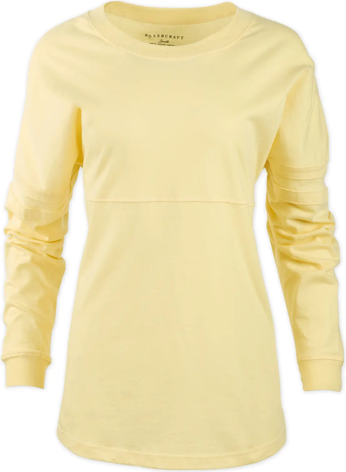 Boxercraft Bw3514 Women’s Pom Jersey T14 - Daffodil - Ladies Xs