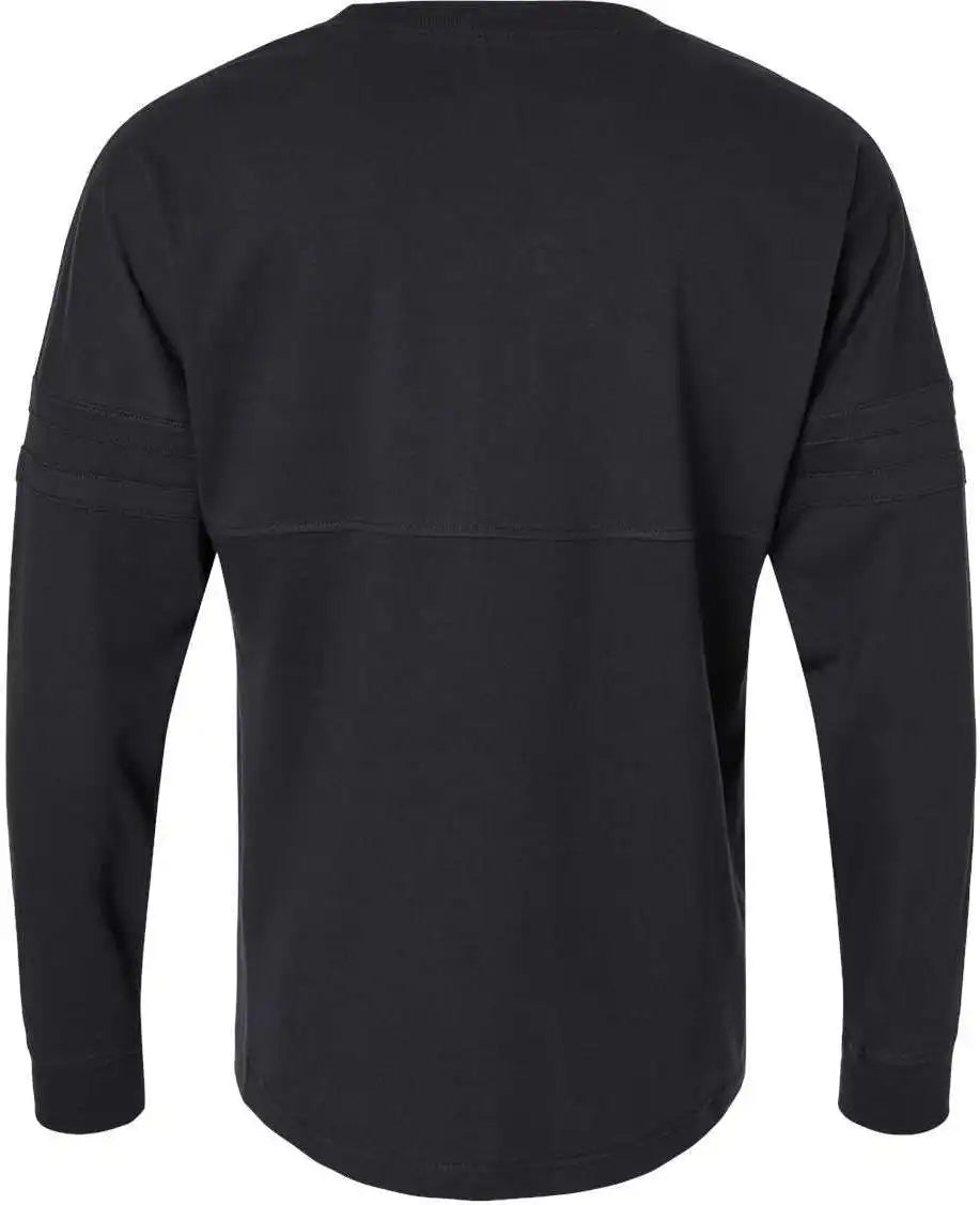 Boxercraft Bw3514 Women’s Pom Long Sleeve Jersey t Shirt Black