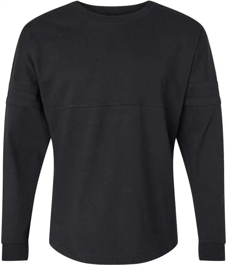 Boxercraft Bw3514 Women’s Pom Long Sleeve Jersey t Shirt Black