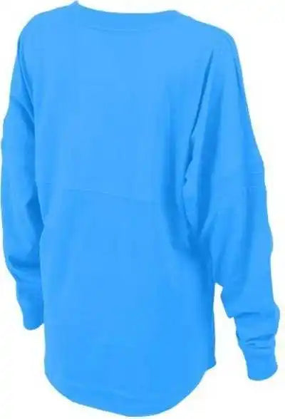 Boxercraft Bw3514 Women’s Pom Long Sleeve Jersey T-shirt - Collegiate Blue