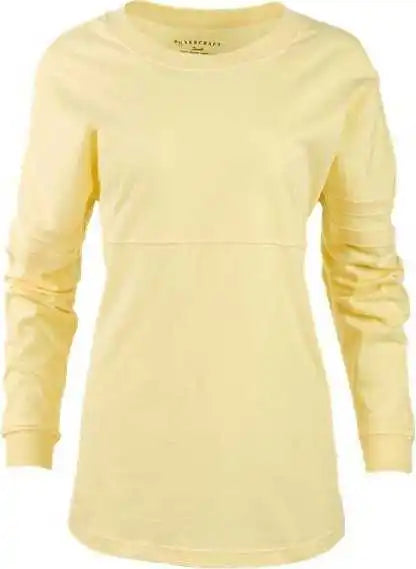 Boxercraft Bw3514 Women’s Pom Long Sleeve Jersey T-shirt - Daffodil