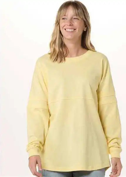 Boxercraft Bw3514 Women’s Pom Long Sleeve Jersey T-shirt - Daffodil