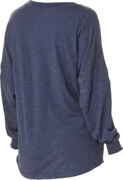 Boxercraft Bw3514 Women’s Pom Long Sleeve Jersey T-shirt - Denim