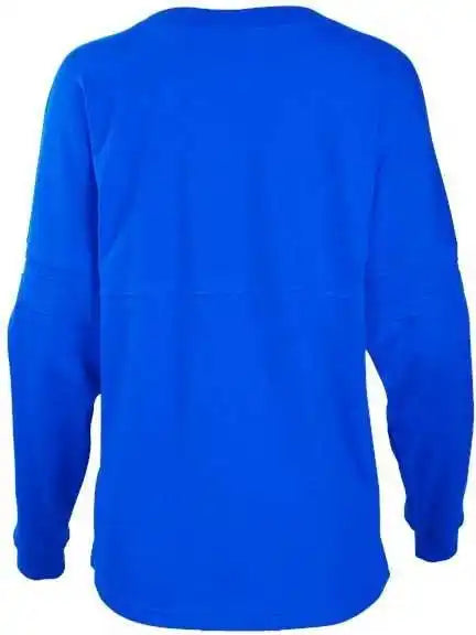 Boxercraft Bw3514 Women’s Pom Long Sleeve Jersey t Shirt Electric Royal