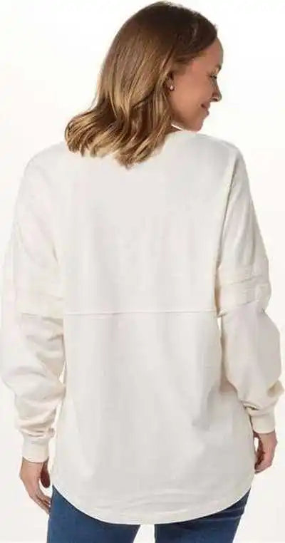 Boxercraft Bw3514 Women’s Pom Long Sleeve Jersey T-shirt - Natural