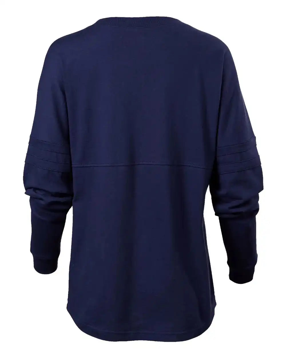 Boxercraft Bw3514 Women’s Pom Long Sleeve Jersey T-shirt - Navy - Xs