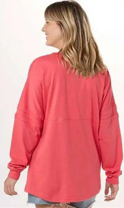 Boxercraft Bw3514 Women’s Pom Long Sleeve Jersey t Shirt Paradise