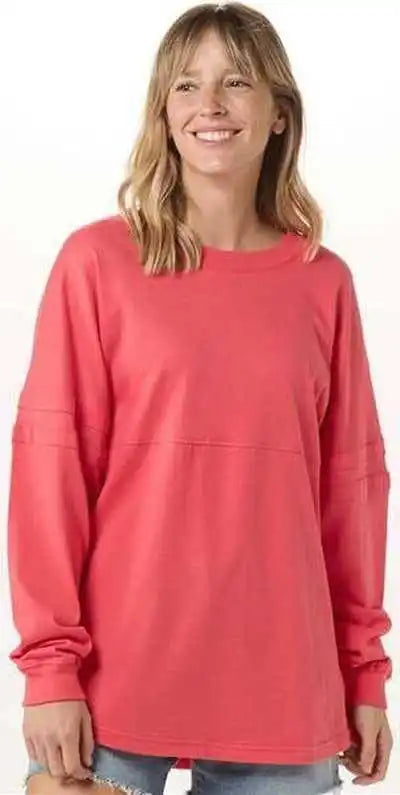 Boxercraft Bw3514 Women’s Pom Long Sleeve Jersey t Shirt Paradise