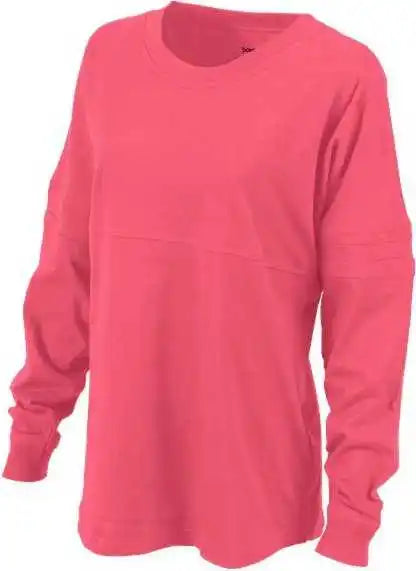 Boxercraft Bw3514 Women’s Pom Long Sleeve Jersey t Shirt Paradise
