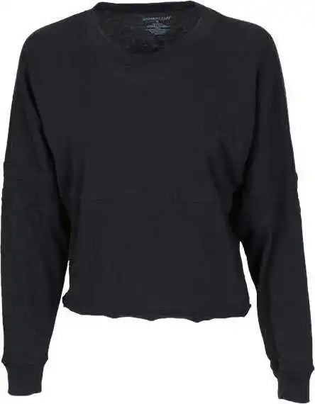 Boxercraft Bw3515 Women’s Crop Retro Jesery - Black