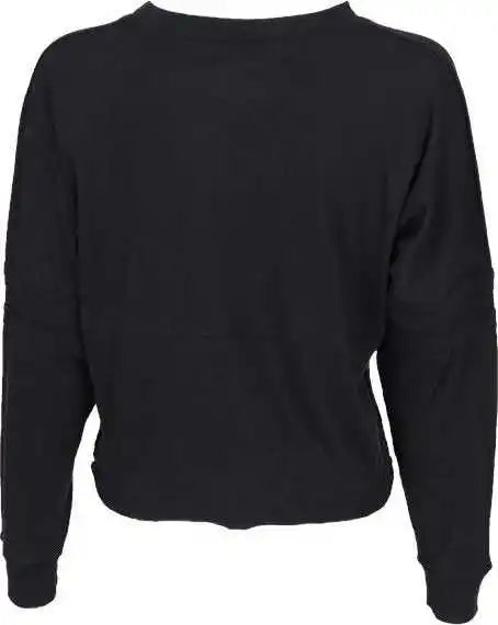 Boxercraft Bw3515 Women’s Crop Retro Jesery - Black