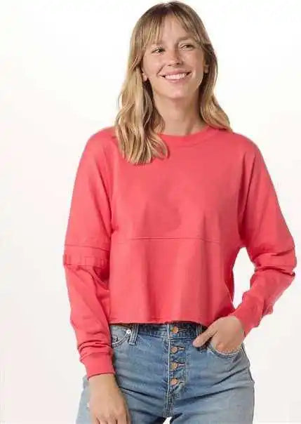 Boxercraft Bw3515 Women’s Crop Retro Jesery - Paradise