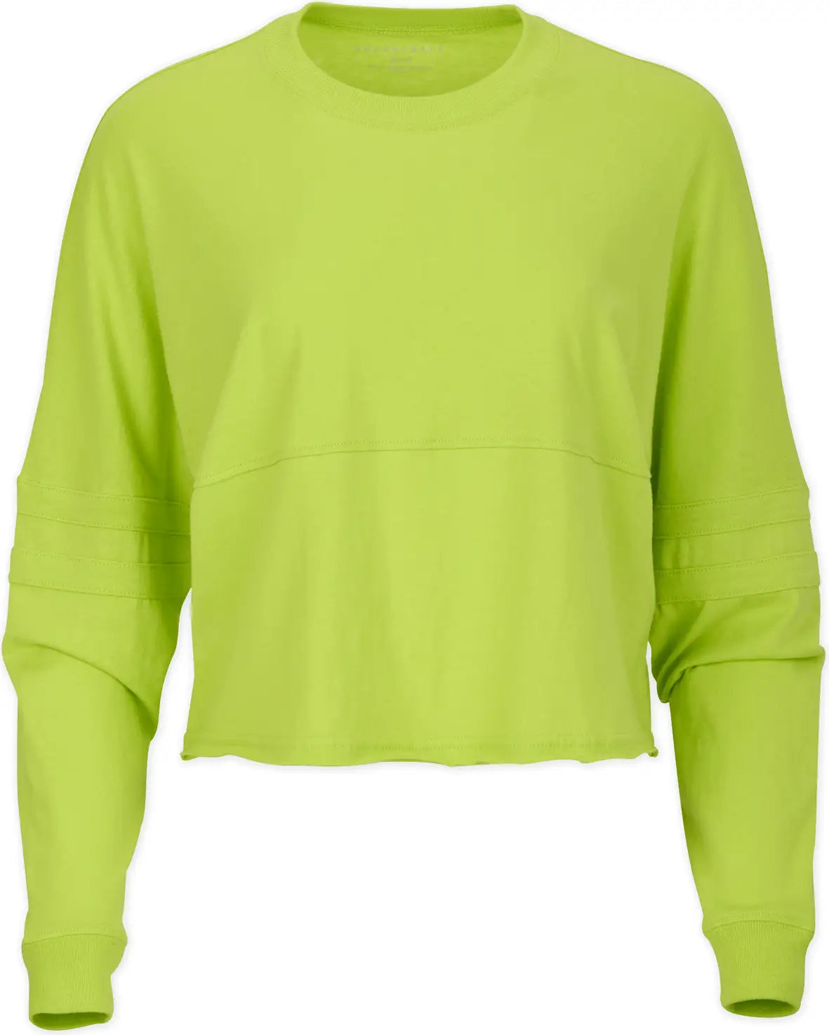 Boxercraft Bw3515 Women’s Cropped Retro Jersey T15 - Cyber Lime - Ladies Xs