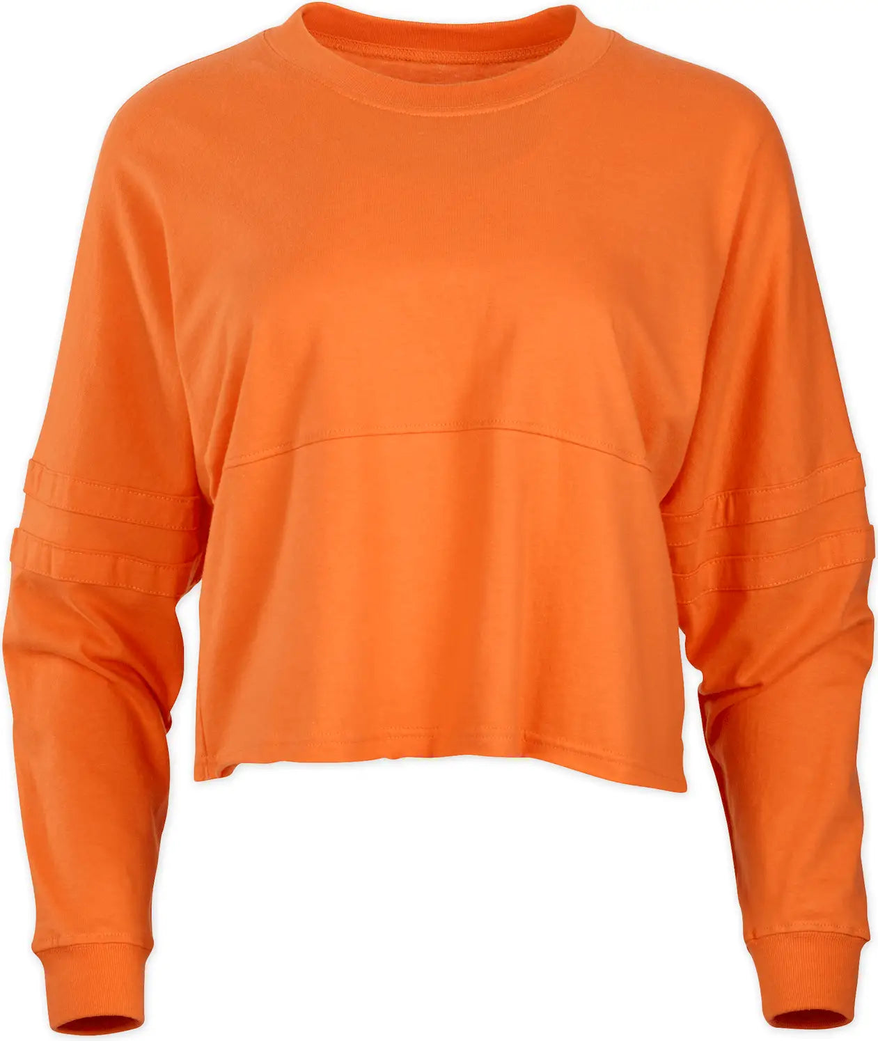 Boxercraft Bw3515 Women’s Cropped Retro Jersey T15 - Mandarin - Orange / Ladies Xs
