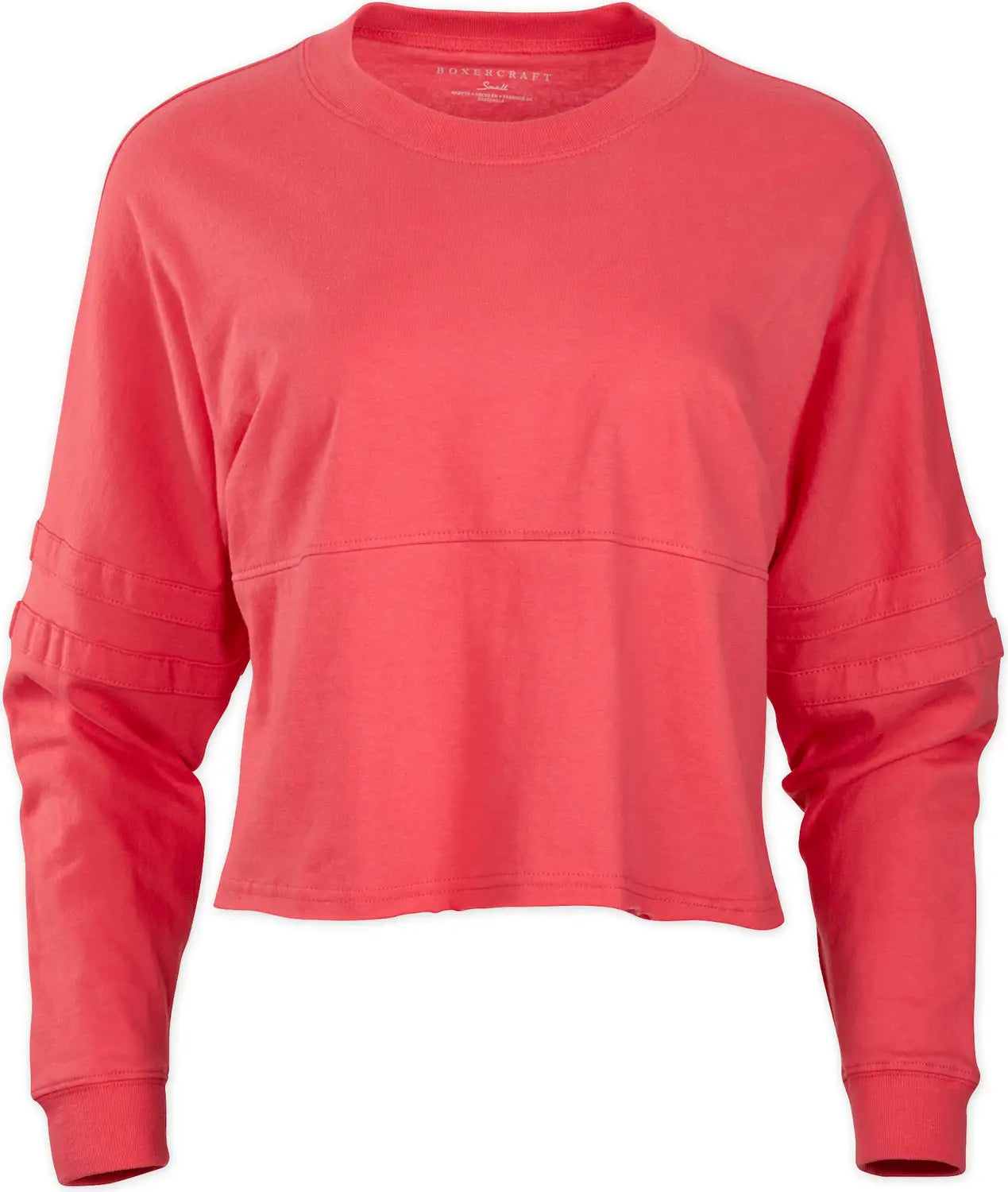 Boxercraft Bw3515 Women’s Cropped Retro Jersey T15 - Paradise - Orange / Ladies Xs