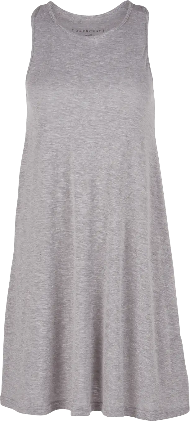 Boxercraft Bw4101 Coastal Cover Up - Oxford Heather - Gray / Ladies Xs