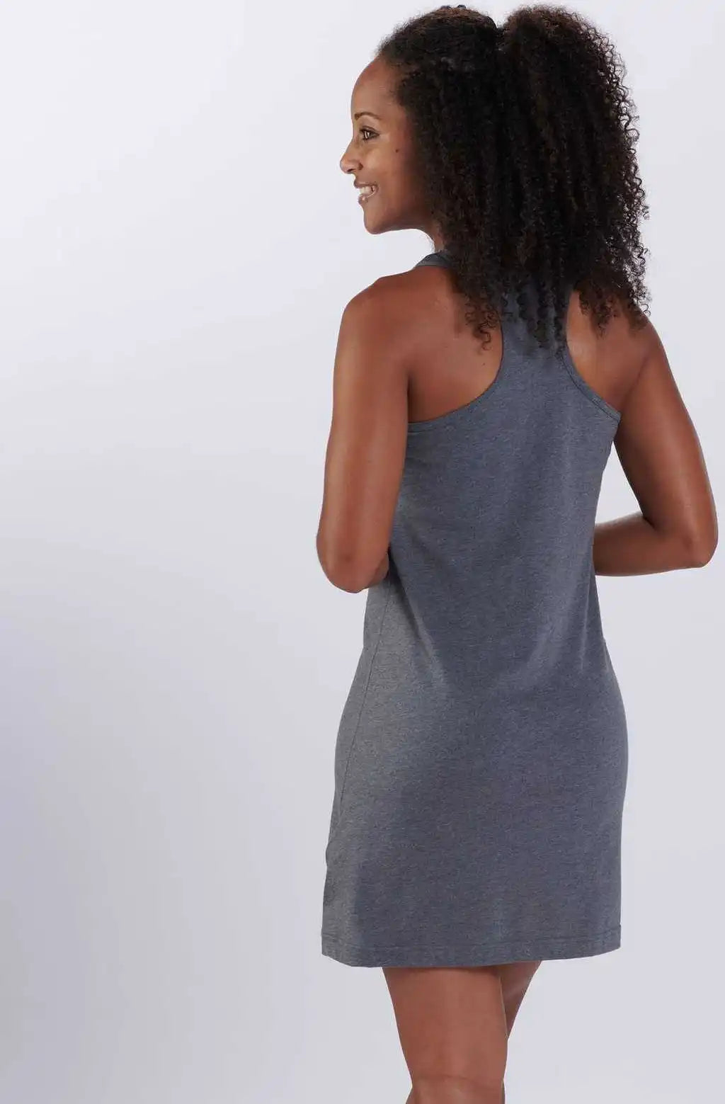 Boxercraft Bw4102 Women’s Caydn Tank Dress - Granite