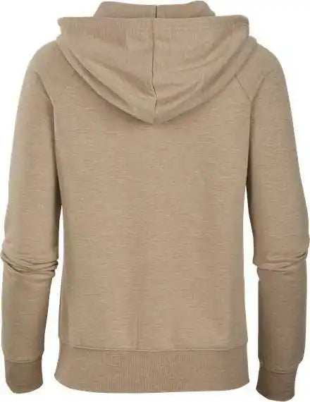 Boxercraft Bw5201 Women’s Dream Fleece Full-zip Hooded Sweatshirt - Latte Heather