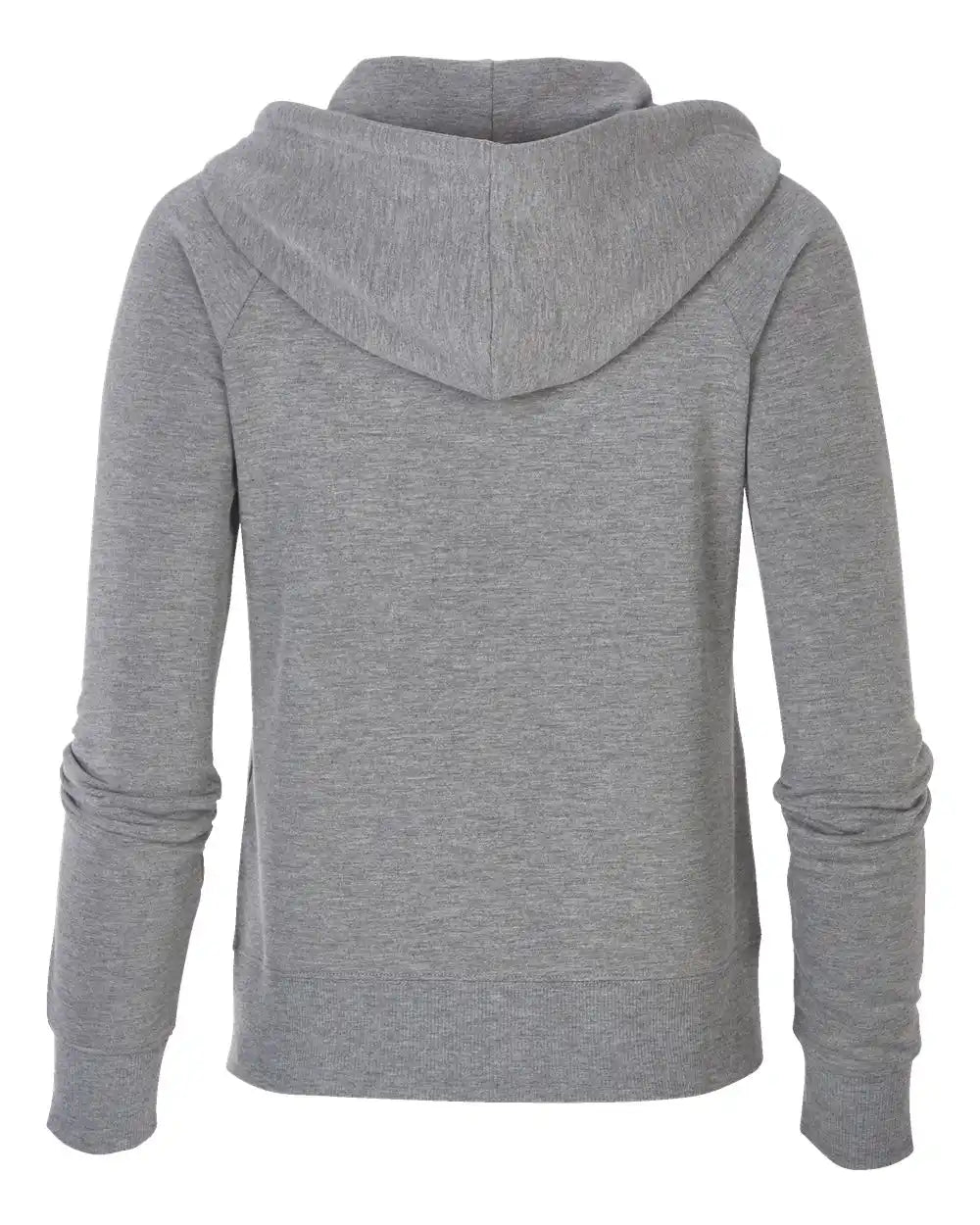 Boxercraft Bw5201 Women’s Dream Fleece Full-zip Hooded Sweatshirt - Oxford Heather - Xs