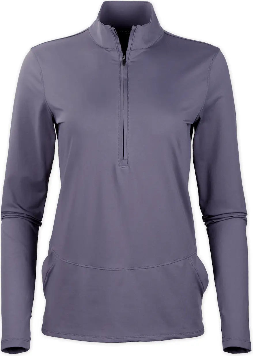 Boxercraft Bw5202 Women’s Flex Qtr Zip - Mystic - Purple / Ladies Xs