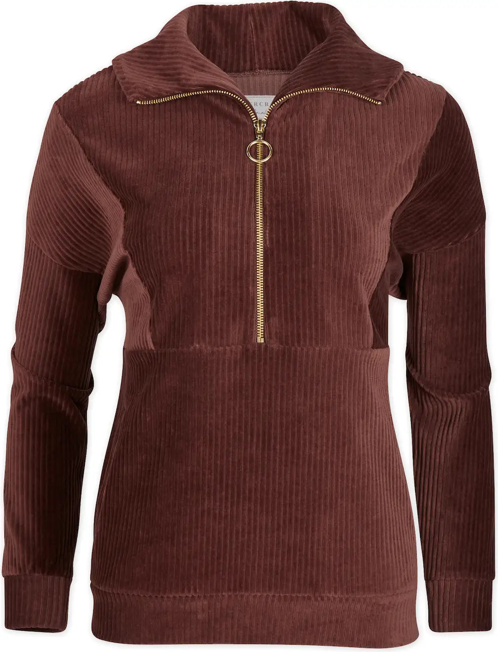 Boxercraft Bw5203 Women’s Manchester Qtr Zip - Espresso