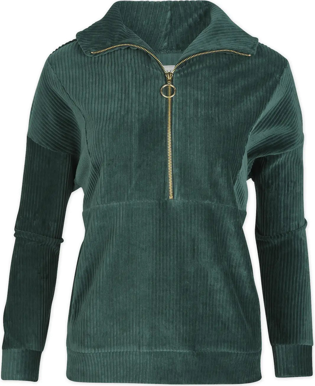 Boxercraft Bw5203 Women’s Manchester Qtr Zip - Moss