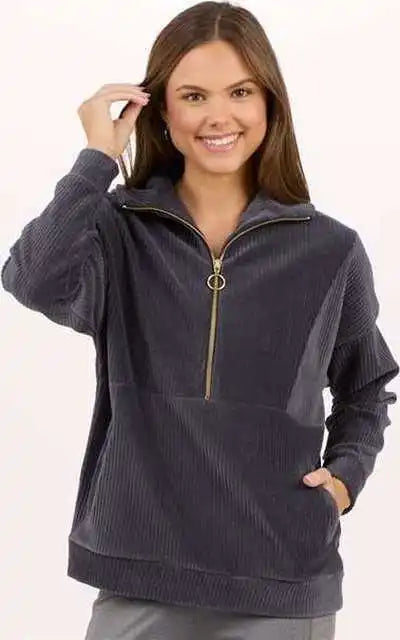 Boxercraft Bw5203 Women’s Manchester Quarter Zip - Castlerock