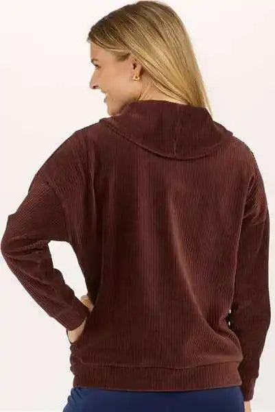Boxercraft Bw5203 Women’s Manchester Quarter Zip - Espresso