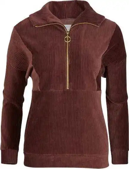 Boxercraft Bw5203 Women’s Manchester Quarter Zip - Espresso